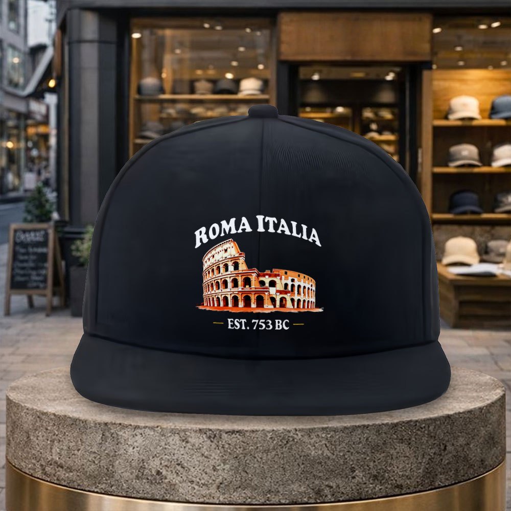 Street Fashion Roma - Gorra de béisbol Roma Italia Colosseum