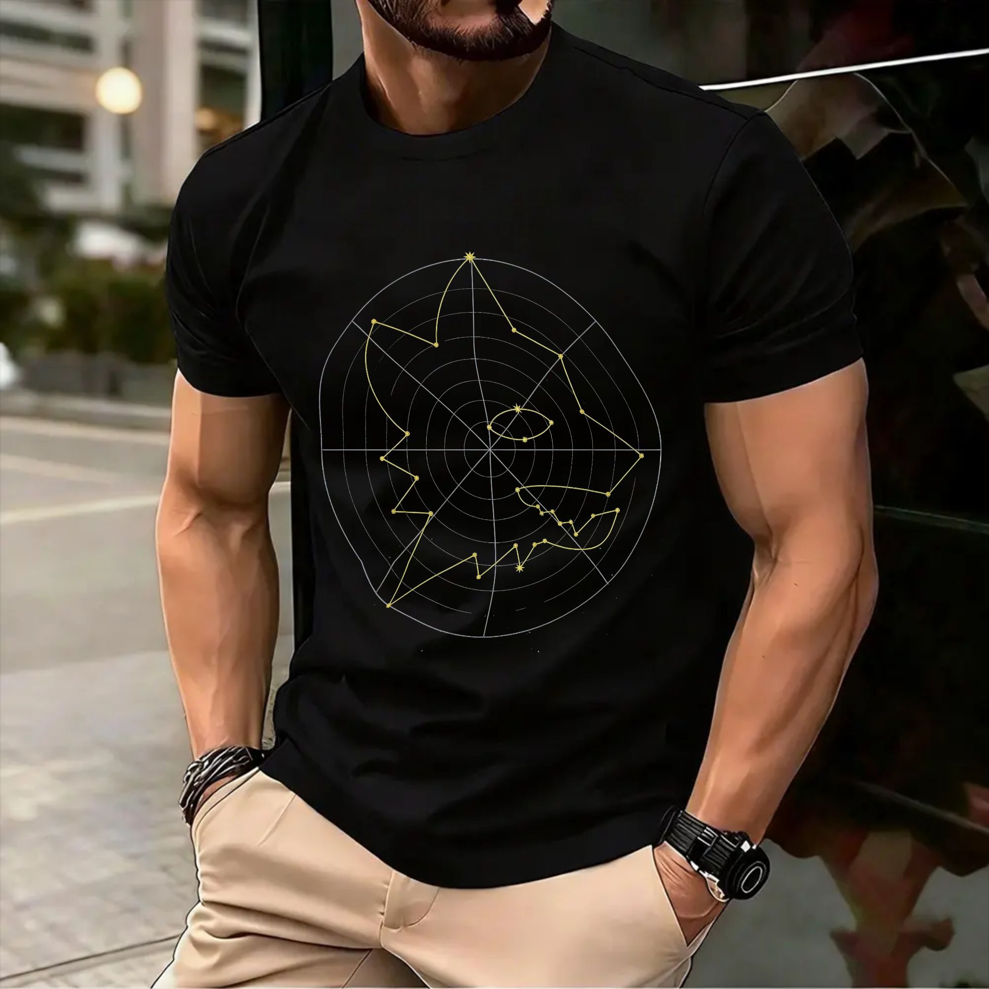 Street Fashion Roma - Camisetas Roma Ad Astra para hombre,
