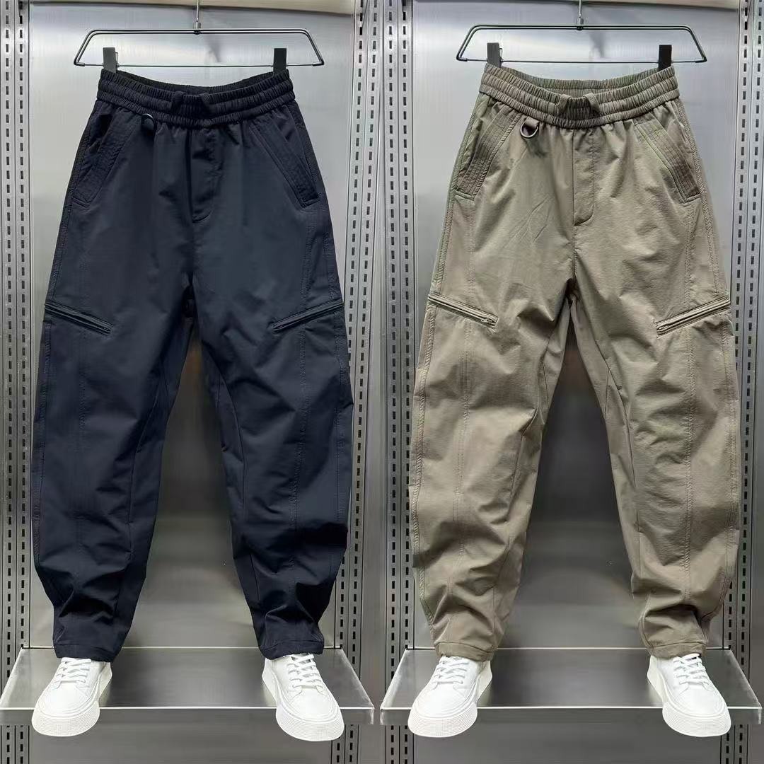 Street Fashion In Korea - Nuevos pantalones informales para hombre, pantalones