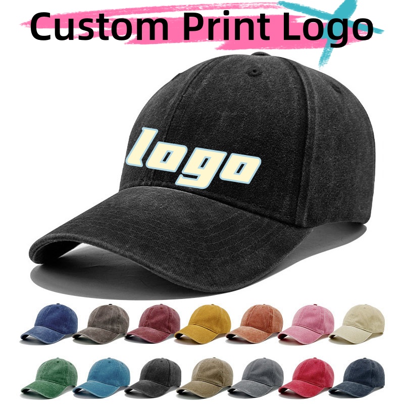 Street Fashion Hats - Gorra de béisbol de algodón lavada