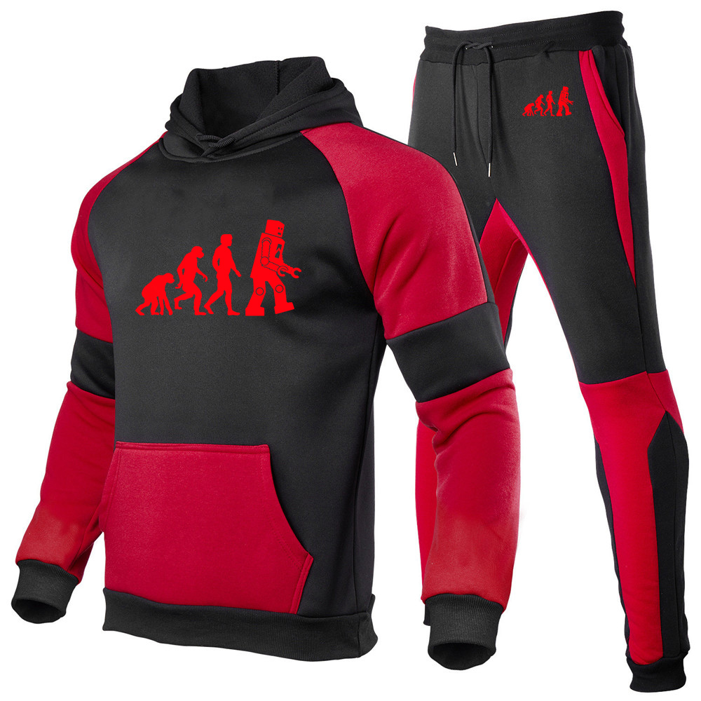 Street Fashion Evolution - Conjunto Deportivo de Primavera y Otoño