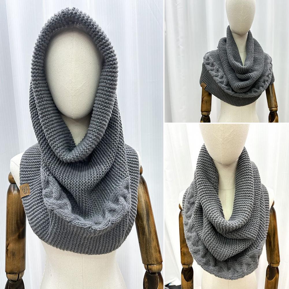 Street Fashion Hats - Bufanda tejida de invierno para hombre