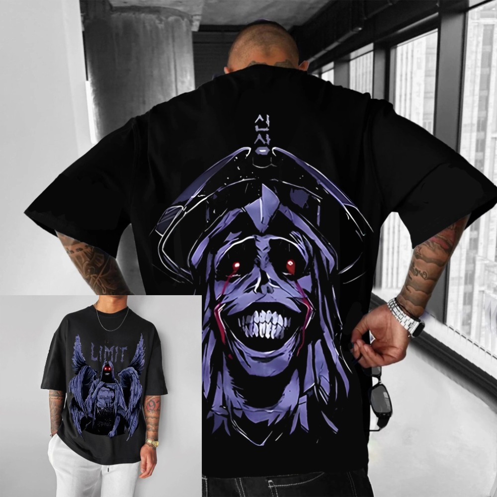 Street Fashion Hats - Camisetas de gran tamaño con estampado