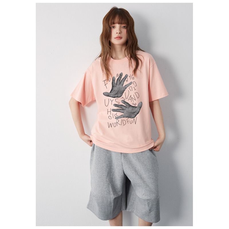 Street Fashion For Short Guys - Camiseta Retro Americana FUNNY GUY para