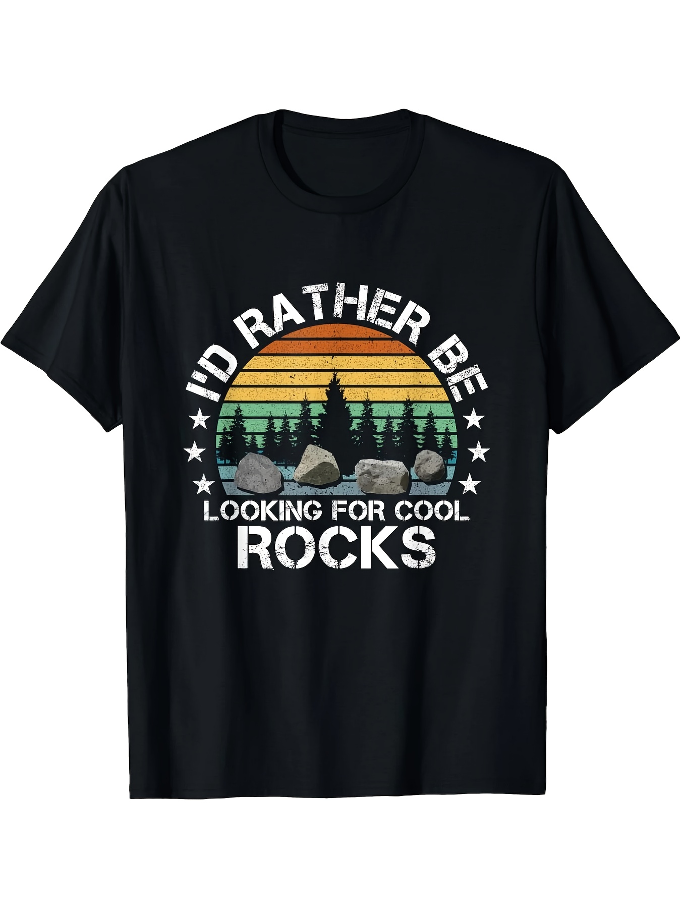 Street Fashion Look - Camiseta con estampado de Rock Collector
