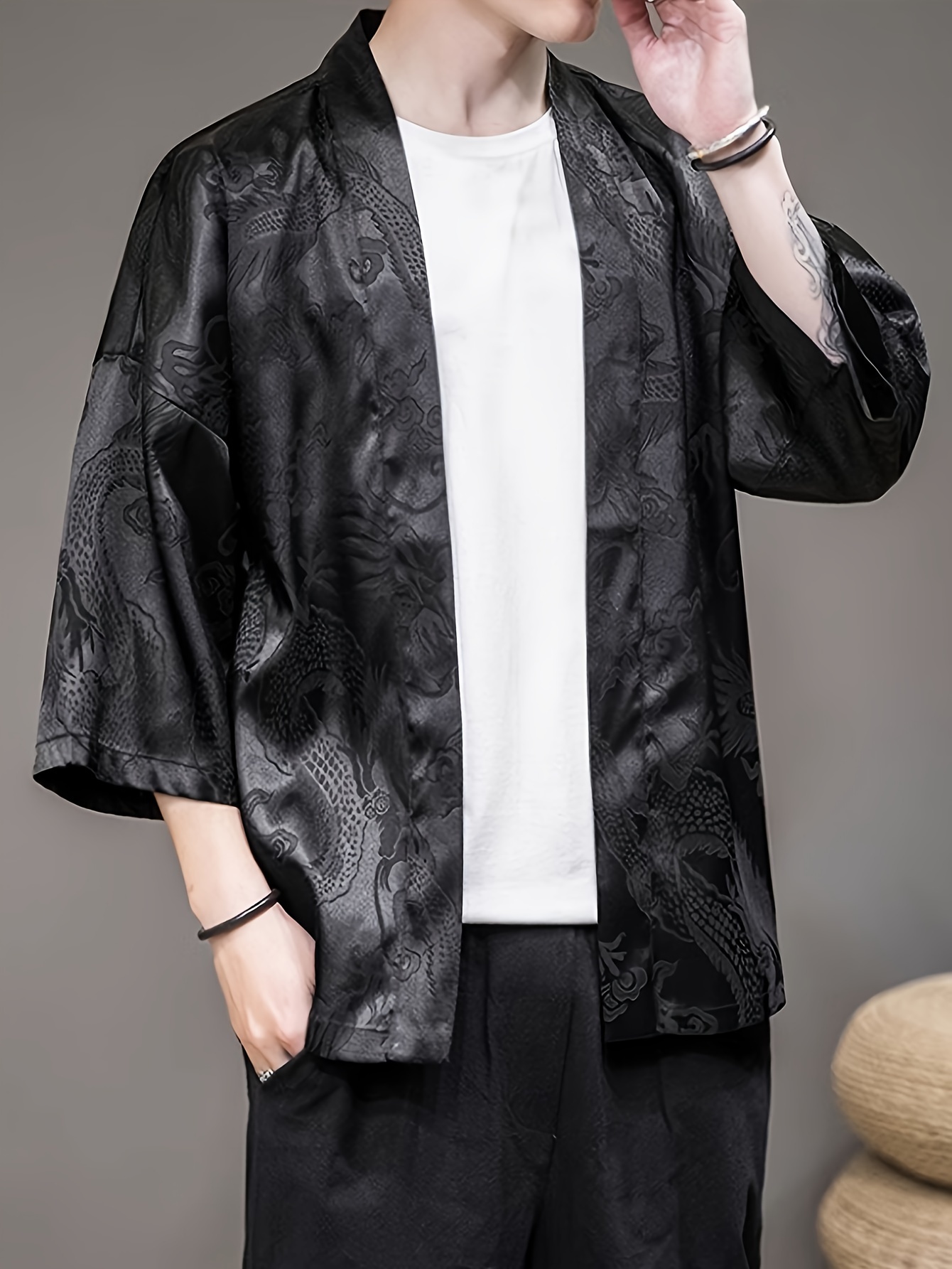 Street Fashion Clothing - Kimono de Verano 2026 para Hombre,