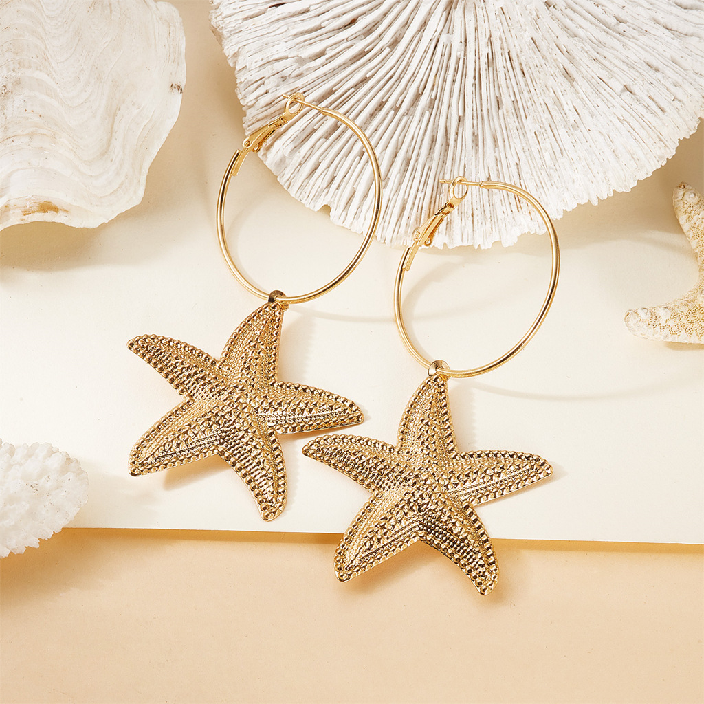 Pendientes de Estrella de Mar  - Street Fashion Photographers reseña y precio