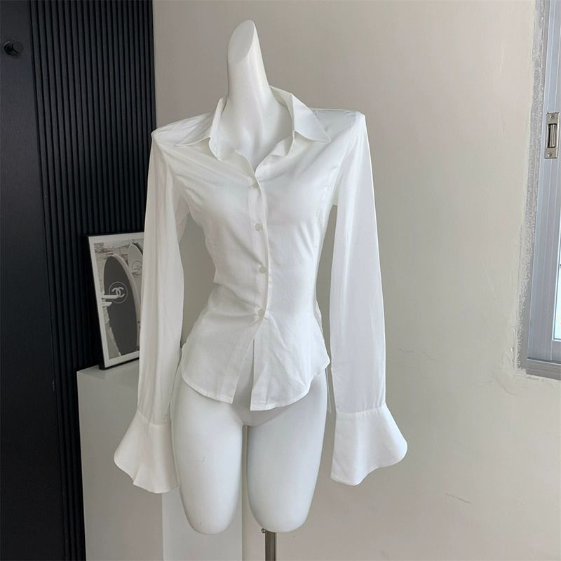 Gidyq-camisas de vendaje negro - Street Fashion In Korea reseña y precio