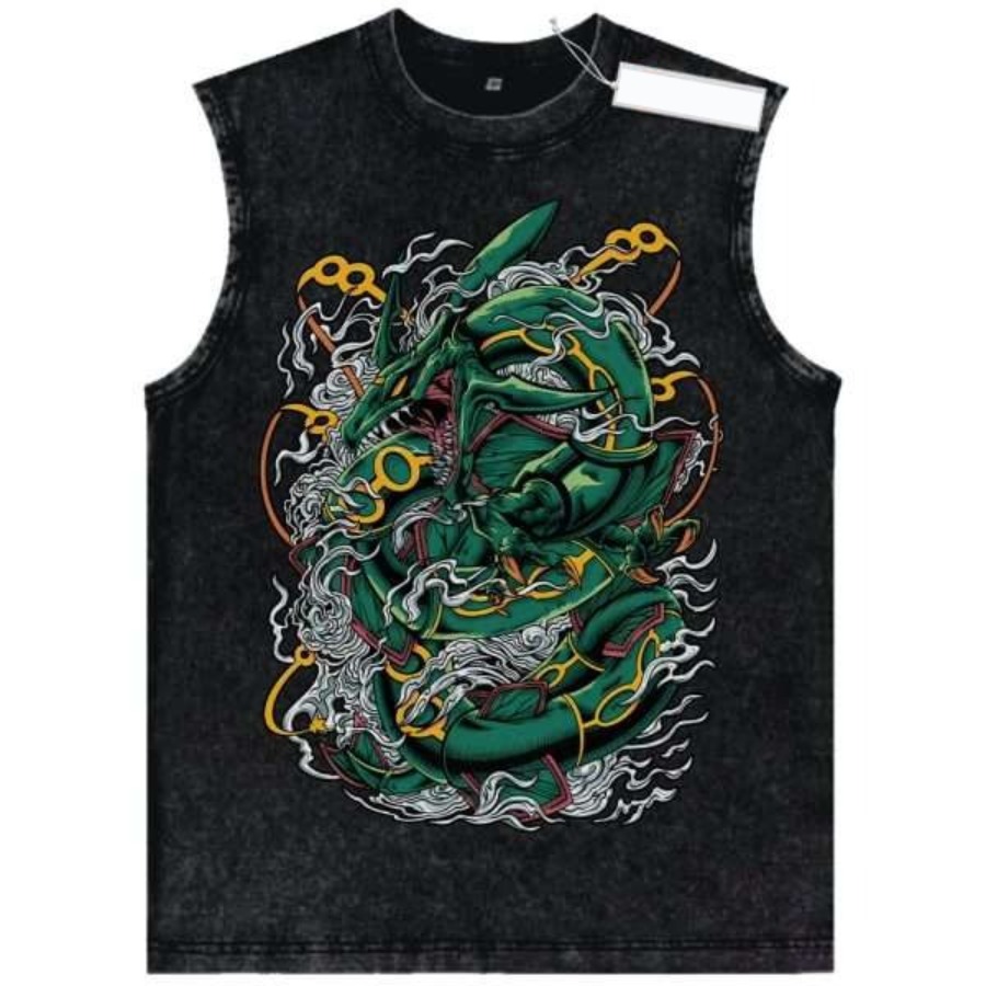 Camiseta sin mangas vintage la - Street Fashion Hats reseña y precio
