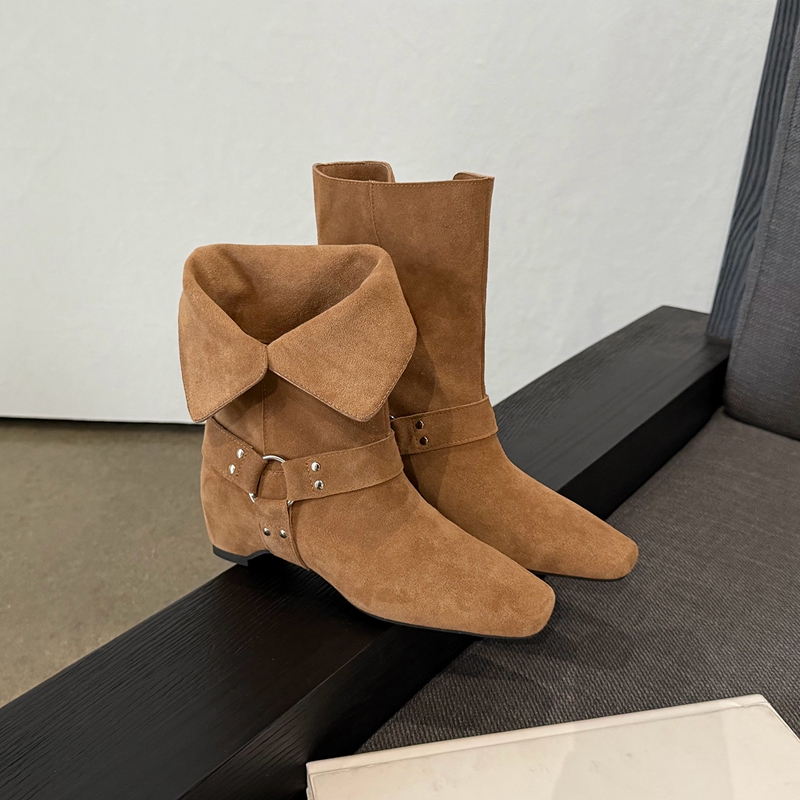 Botines de Ante para Mujer, Es - Street Fashion Look reseña y precio