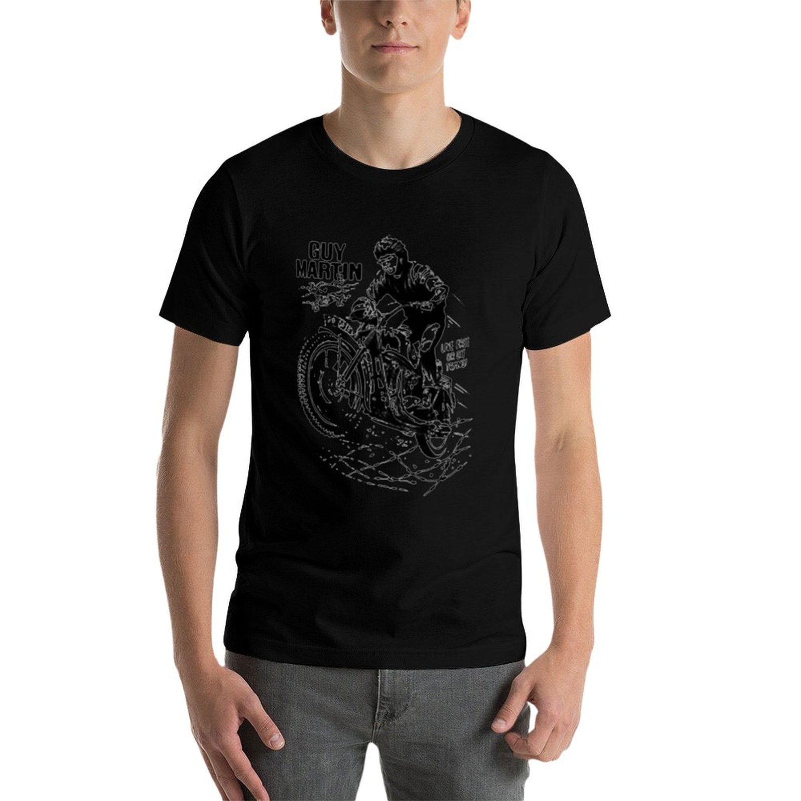 Camiseta de Guy Martin, la leg - Street Fashion For Short Guys reseña y precio