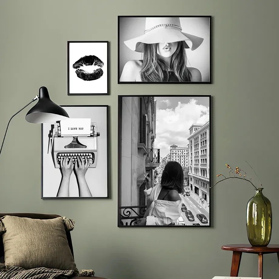 Pintura en lienzo, arte de par - Street Fashion Photographers reseña y precio