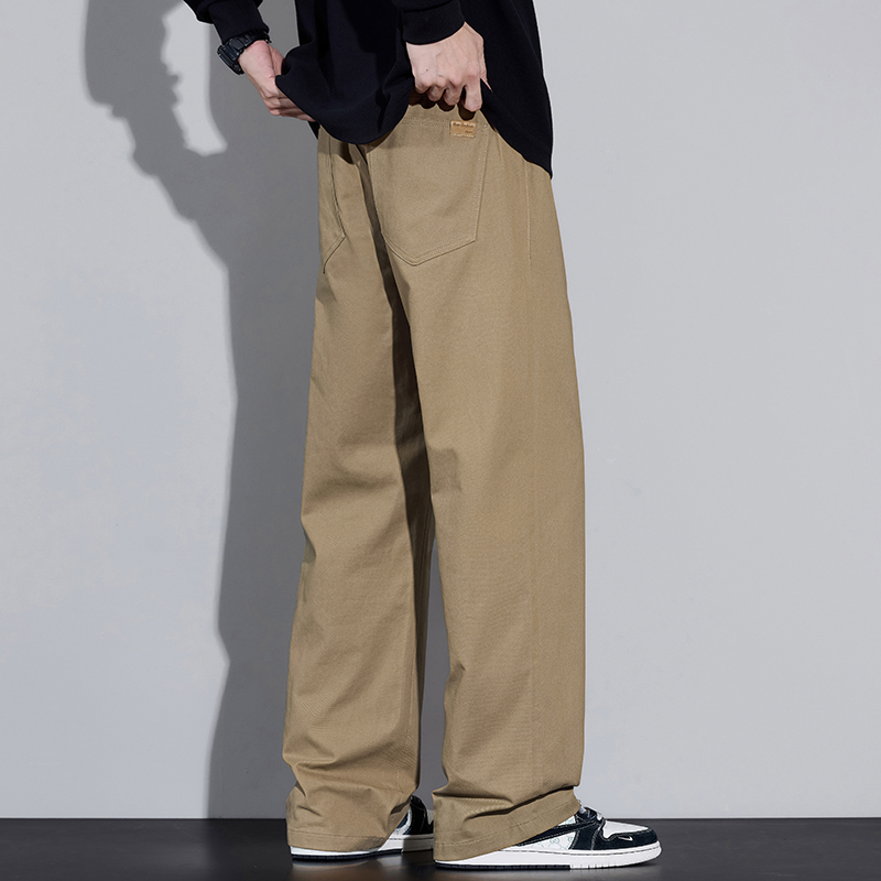 Pantalones holgados de pierna  - Street Fashion In Korea reseña y precio