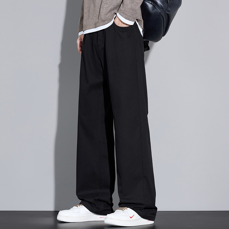 Pantalones holgados de pierna  - Street Fashion In Korea reseña y precio