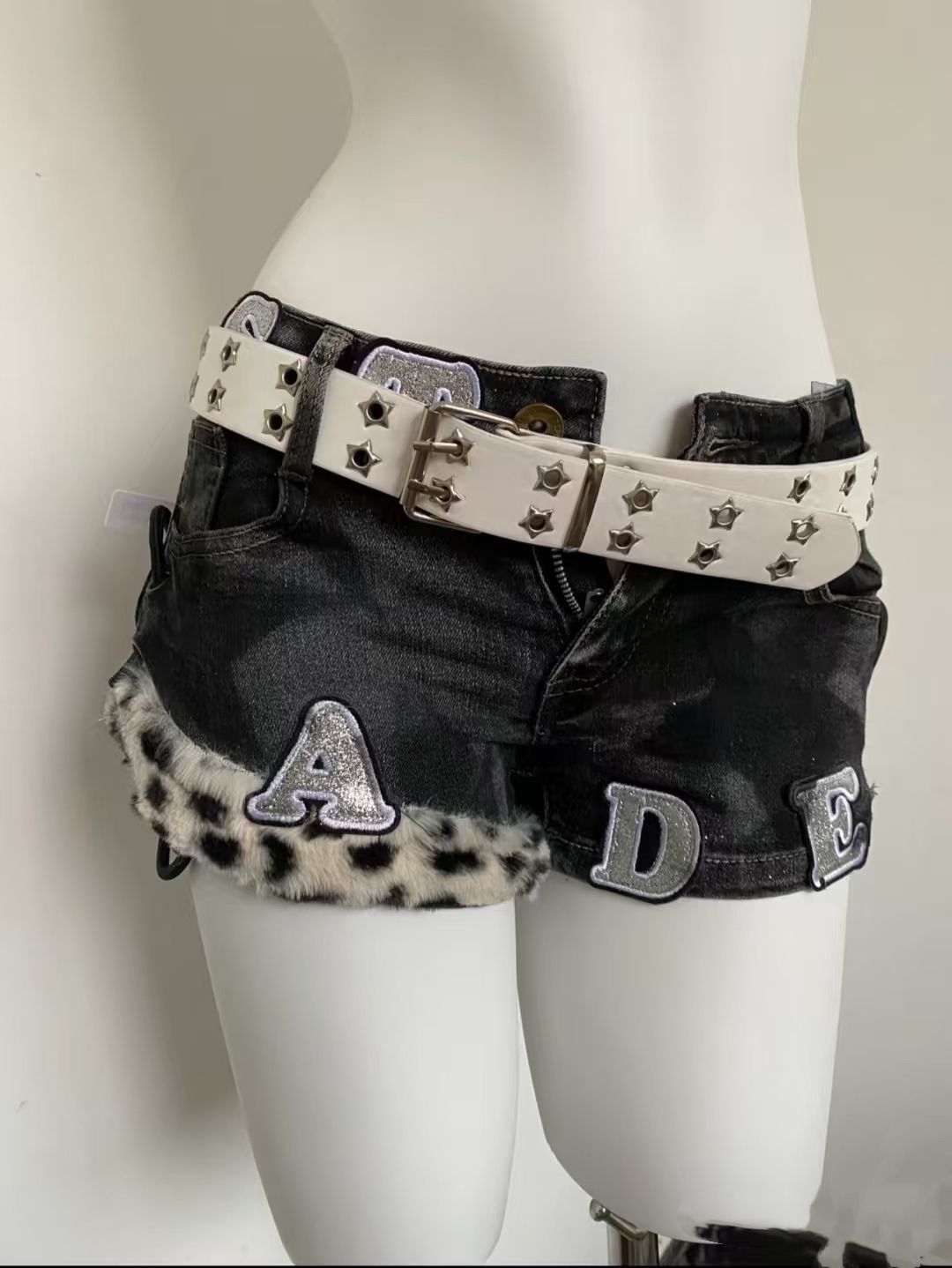 Y2k-pantalones cortos vaqueros - Street Fashion Clothing reseña y precio