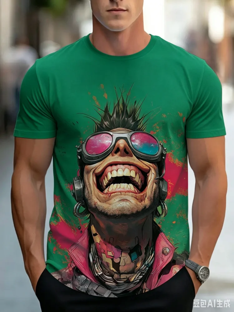 Camiseta de Hombre con Estampa - Street Fashion For Short Guys reseña y precio