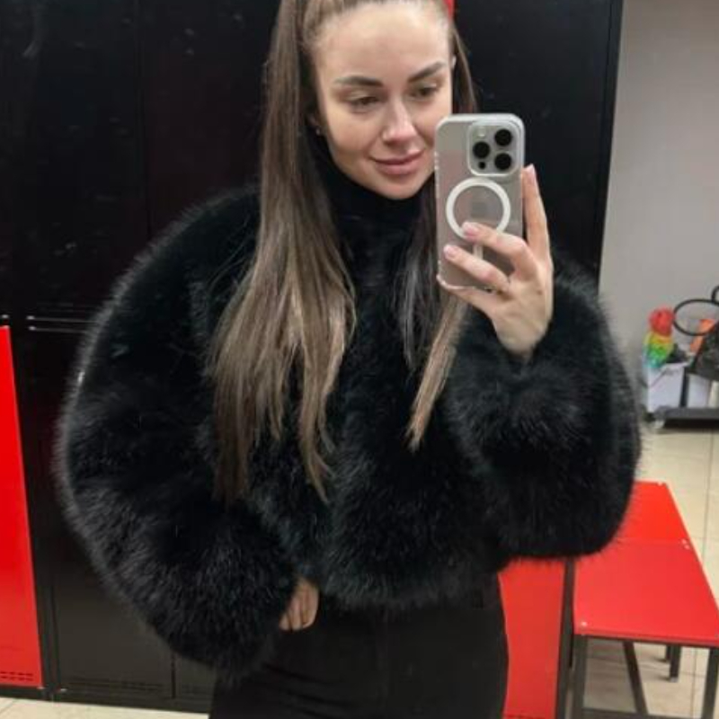 Chaqueta de piel sintética rec - Street Fashion Week reseña y precio