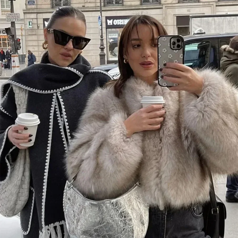 Chaqueta de piel sintética par - Street Fashion Week reseña y precio