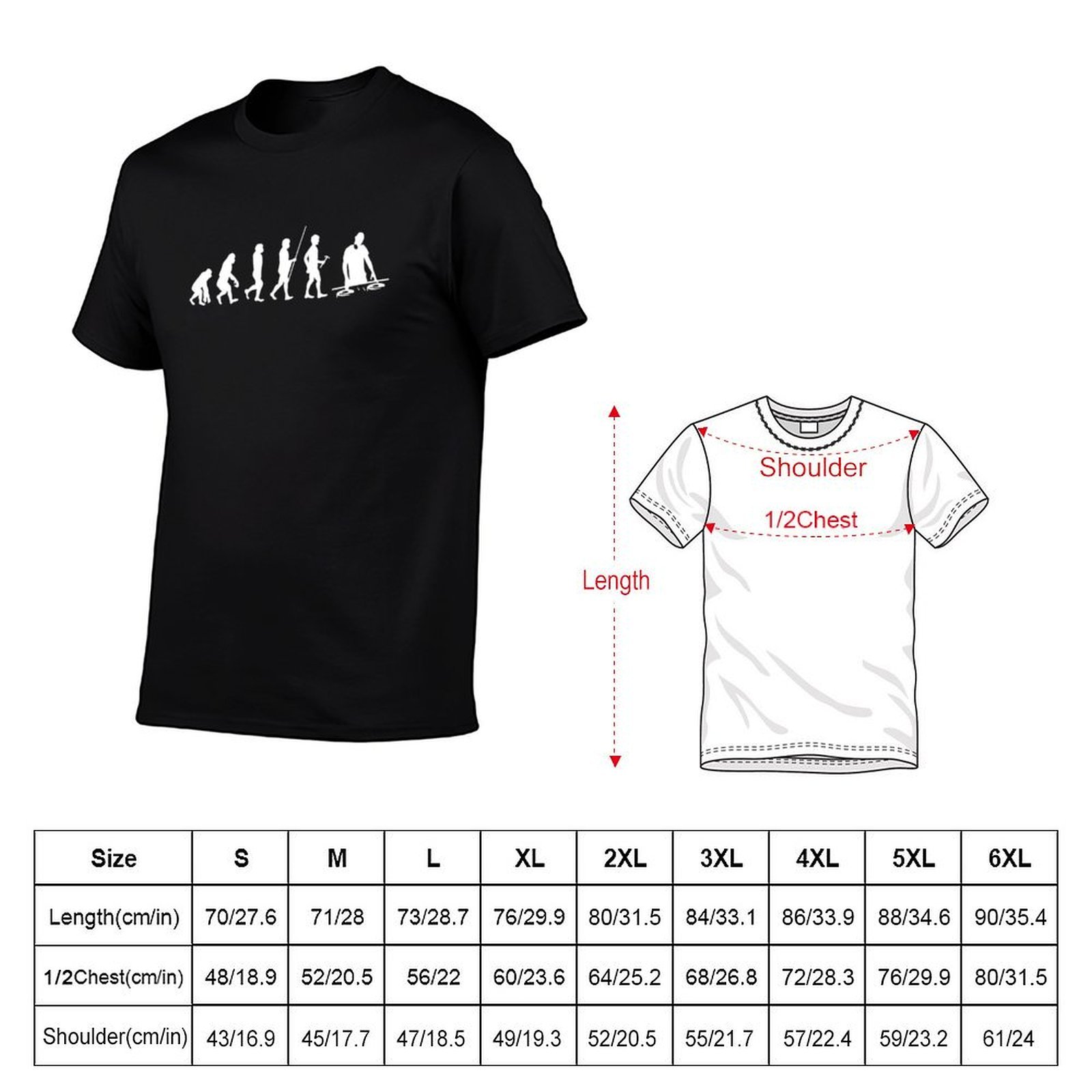 Camiseta oficial de DJ de Evol - Street Fashion Evolution reseña y precio