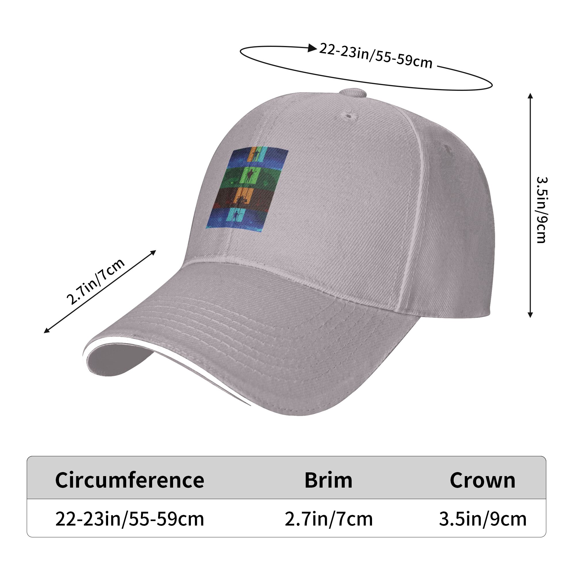Gorra de béisbol con visera cu - Street Fashion Photographers reseña y precio