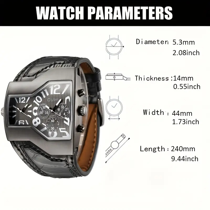 Nuevo reloj de lujo para hombr - Street Fashion Look reseña y precio