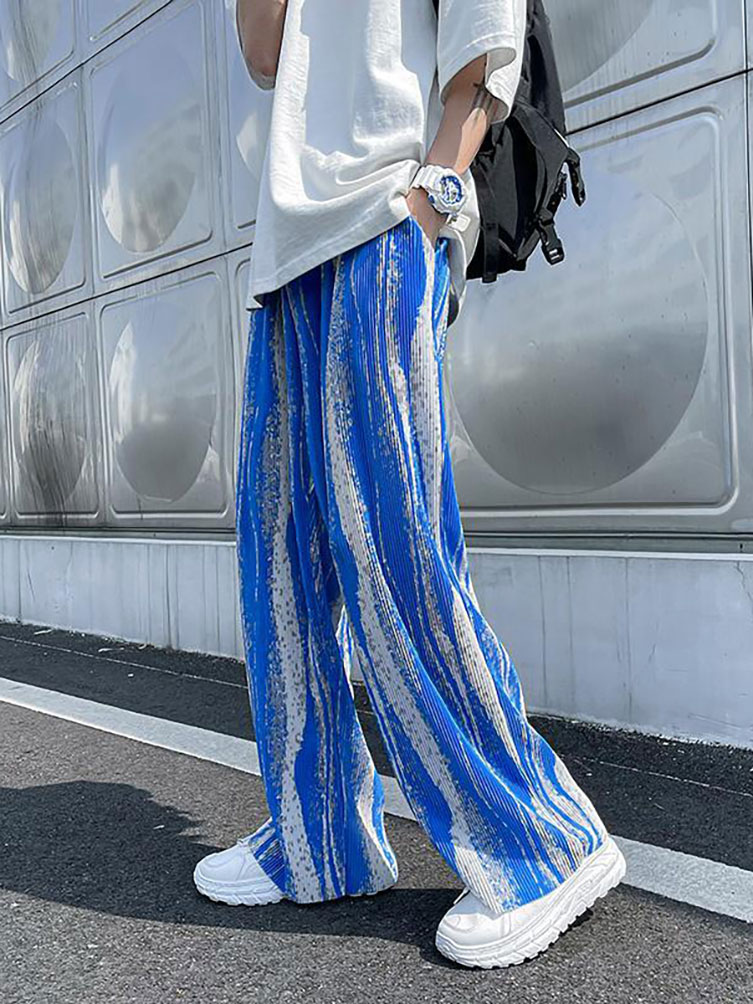 Ropa de calle Tie-Dye de seda  - Street Fashion In Korea reseña y precio