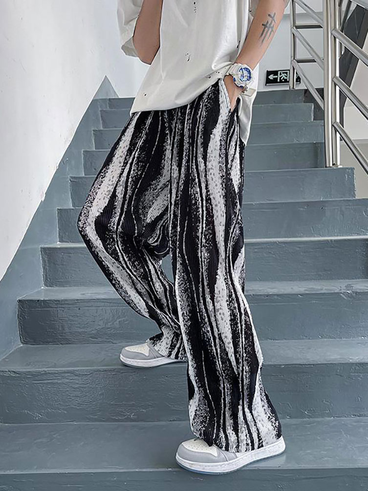 Ropa de calle Tie-Dye de seda  - Street Fashion In Korea reseña y precio