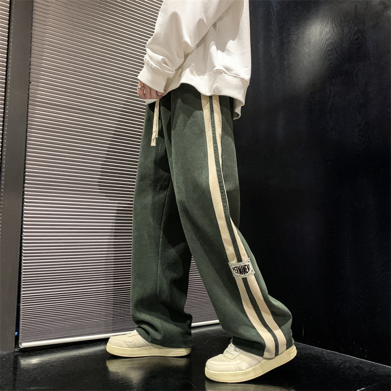 Pantalones informales de pana  - Street Fashion In Korea reseña y precio