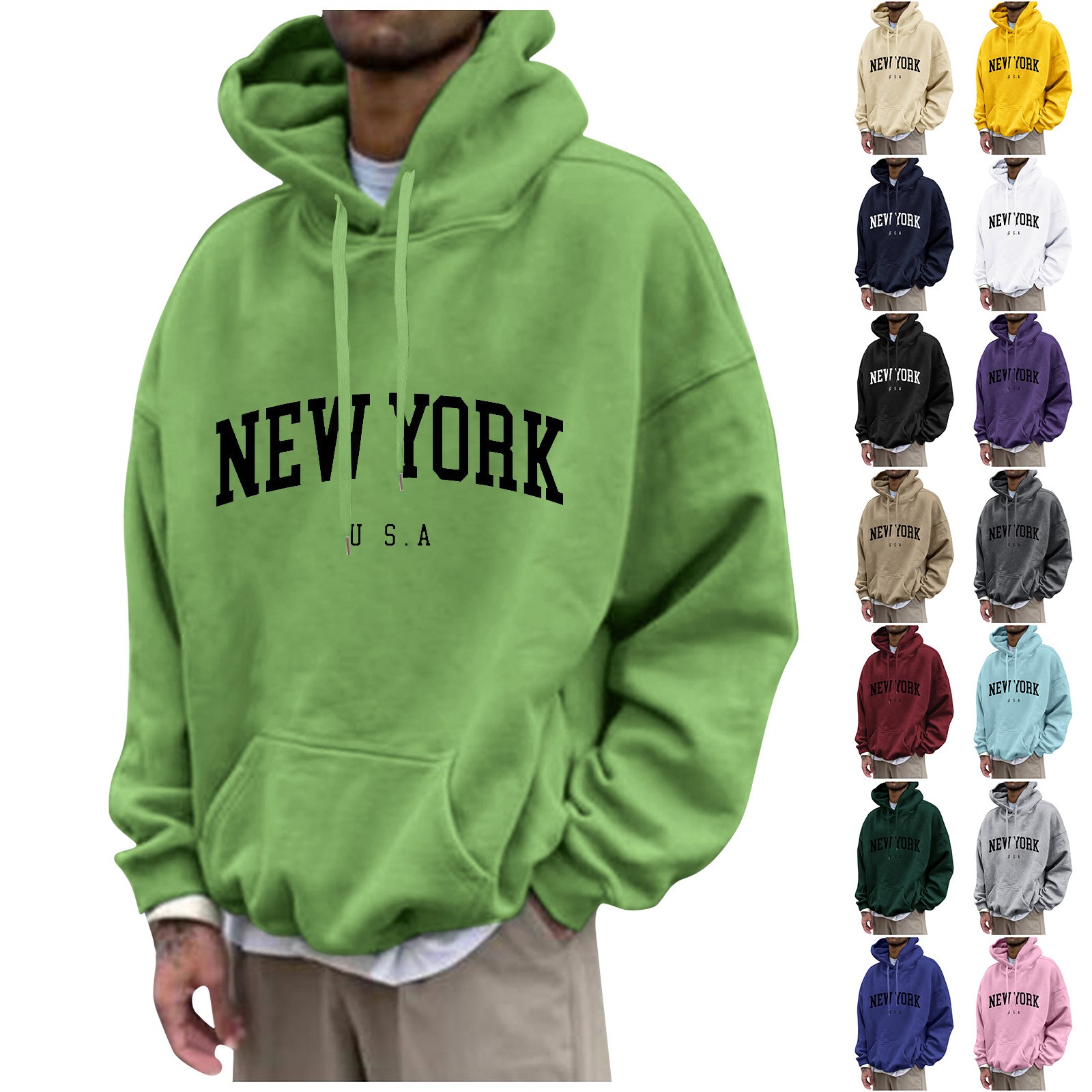 Sudaderas con capucha con esta - Street Fashion Of New York reseña y precio