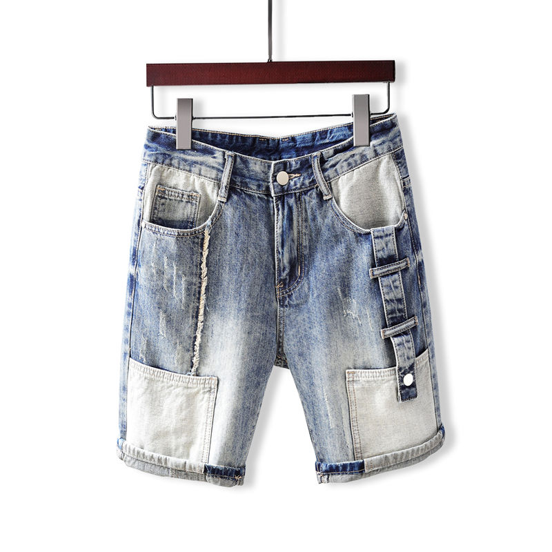 Pantalones vaqueros cortos par - Street Fashion In Korea reseña y precio