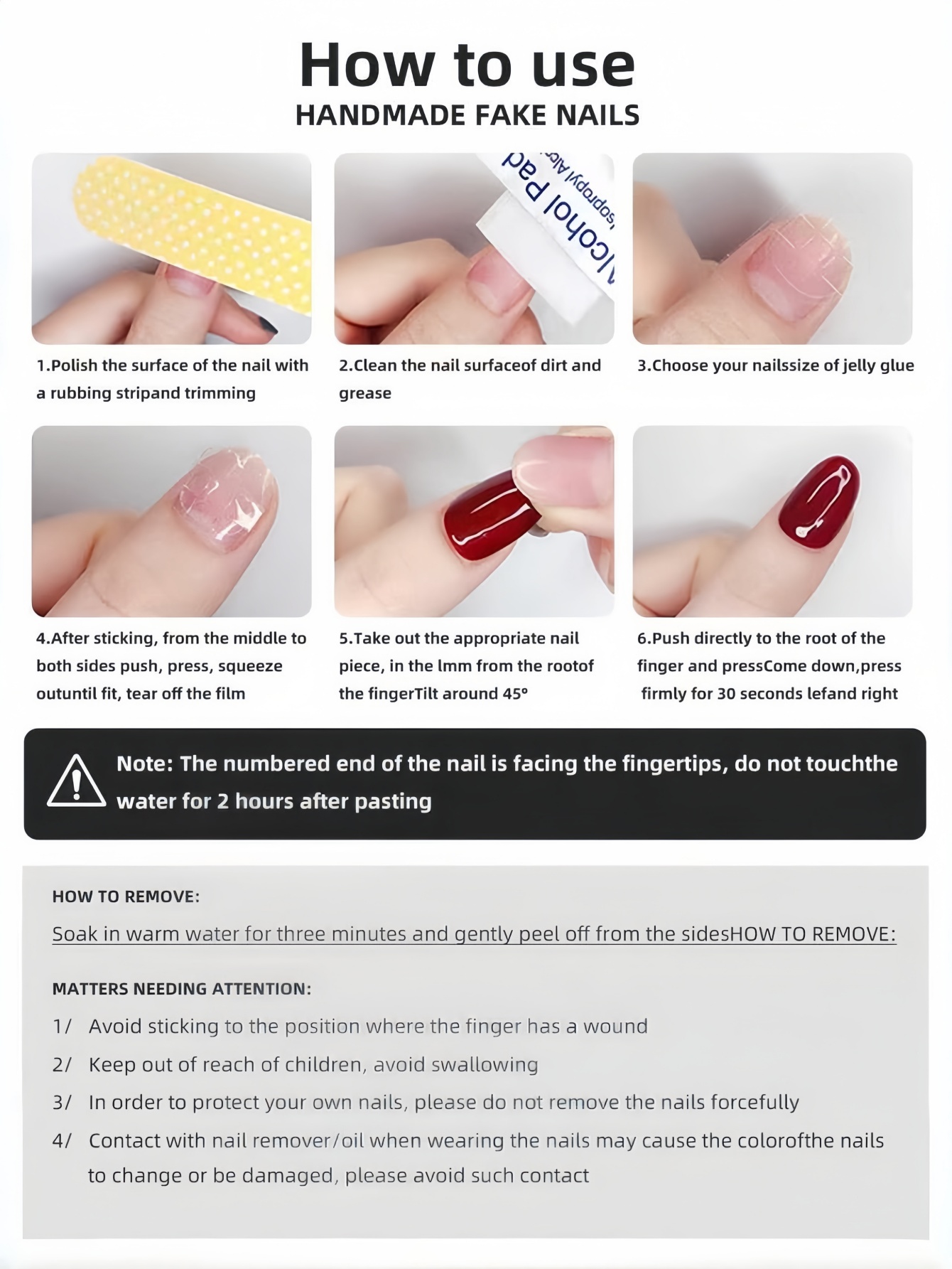 10 piezas de uñas largas trape - Street Fashion Look reseña y precio