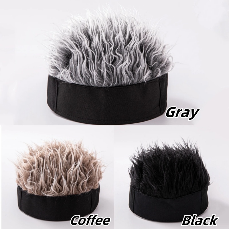 Gorra con peluca sintética de  - Street Fashion Hats reseña y precio
