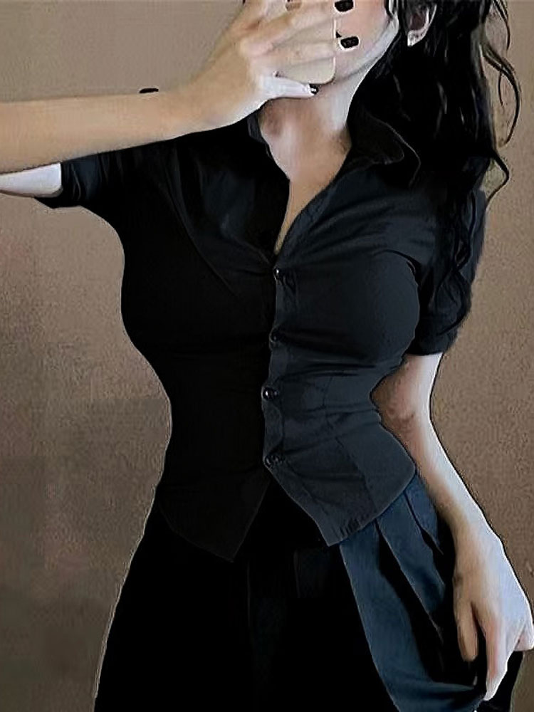 Blusa de mujer a la moda, cami - Street Fashion In Korea reseña y precio