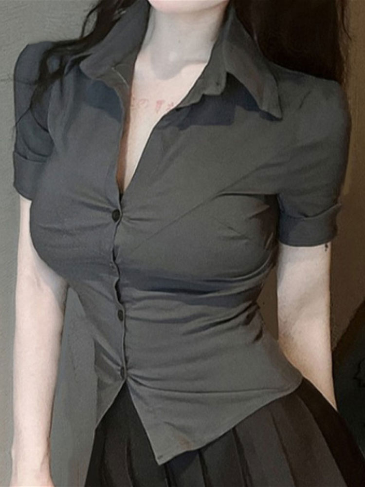 Blusa de mujer a la moda, cami - Street Fashion In Korea reseña y precio